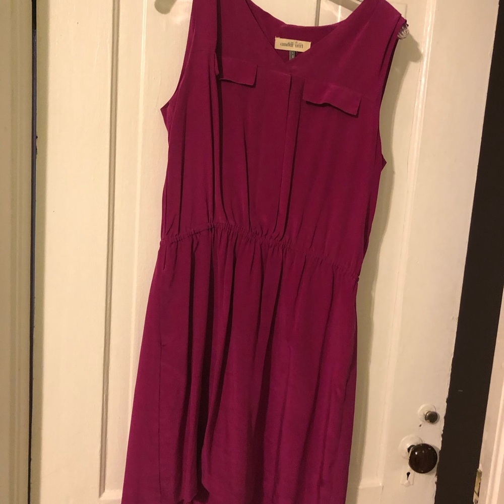 Amor Vert Silk tunic romper
